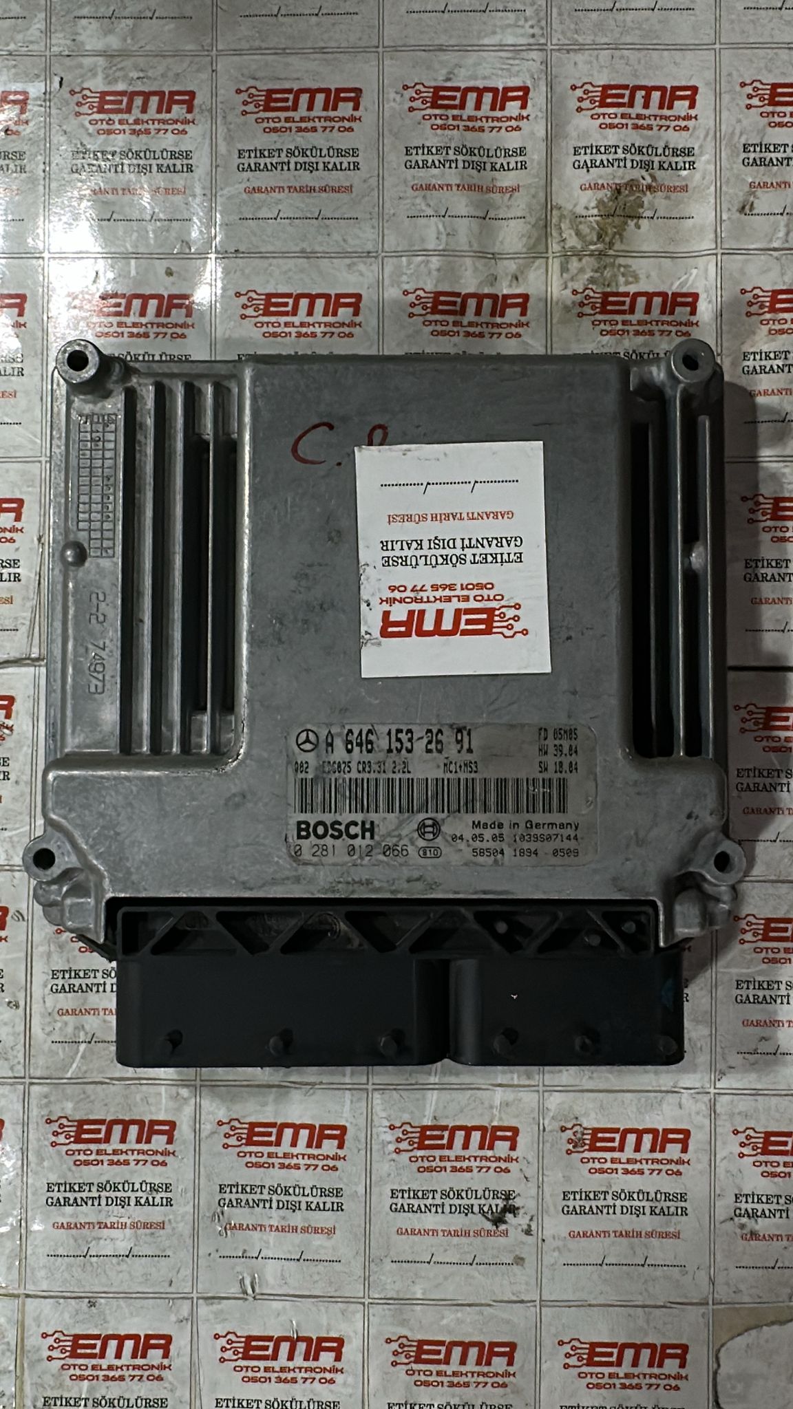 MERCEDES VİTO MOTOR BEYNİ A6461532691